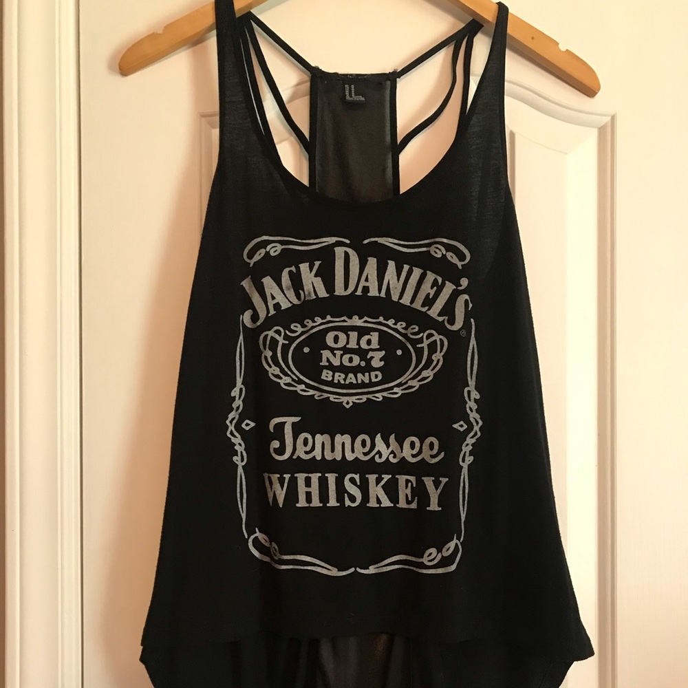Jack Daniels black tank